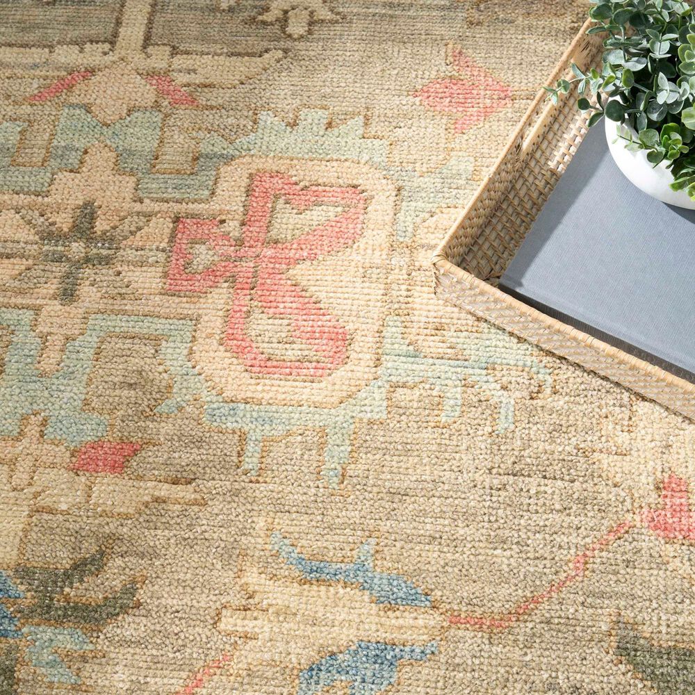 Nourison Heritage Vine HTV04 Charcoal 12&#39; x 15&#39; Area Rug, , large