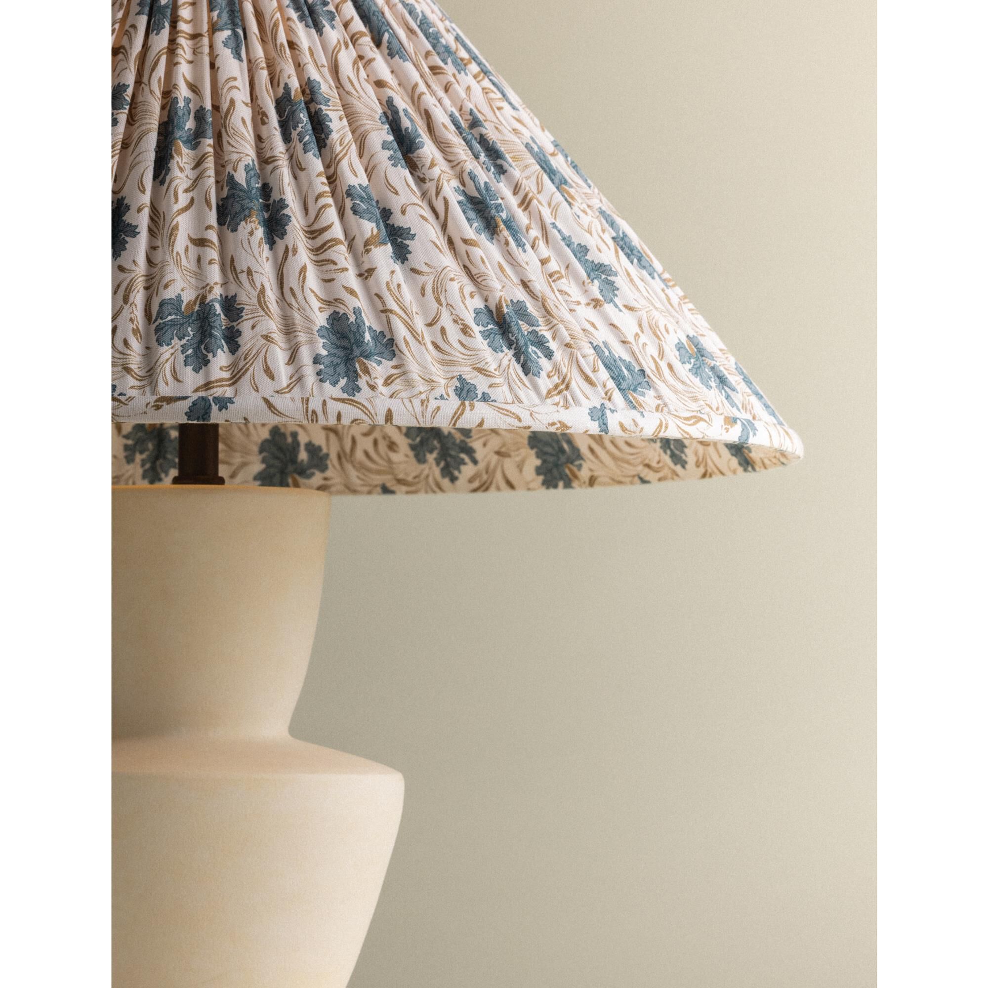 Troy Lighting Kamas Table Lamp in Patina Brass and Ceramic Ivory