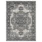 Amer Rugs Alexandria 7"9" x 9"9" Ivory and Stone Gray Area Rug, , large