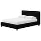 Ashley Zuraleus Queen Upholstered Platform Bed with Two Nightstands in Matte Black, , large
