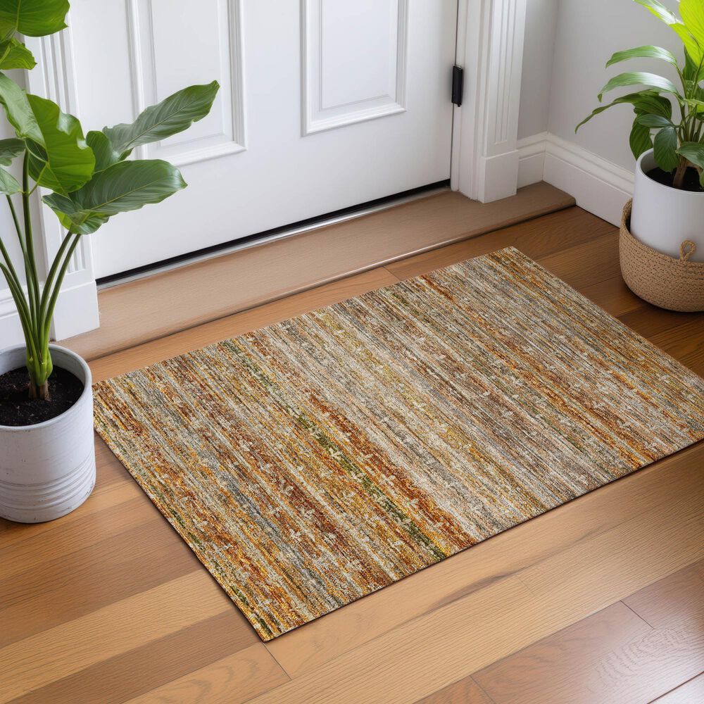 Dalyn Rug Company Vico VC6 Paprika 1'8" x 2'6" Area Rug, , large