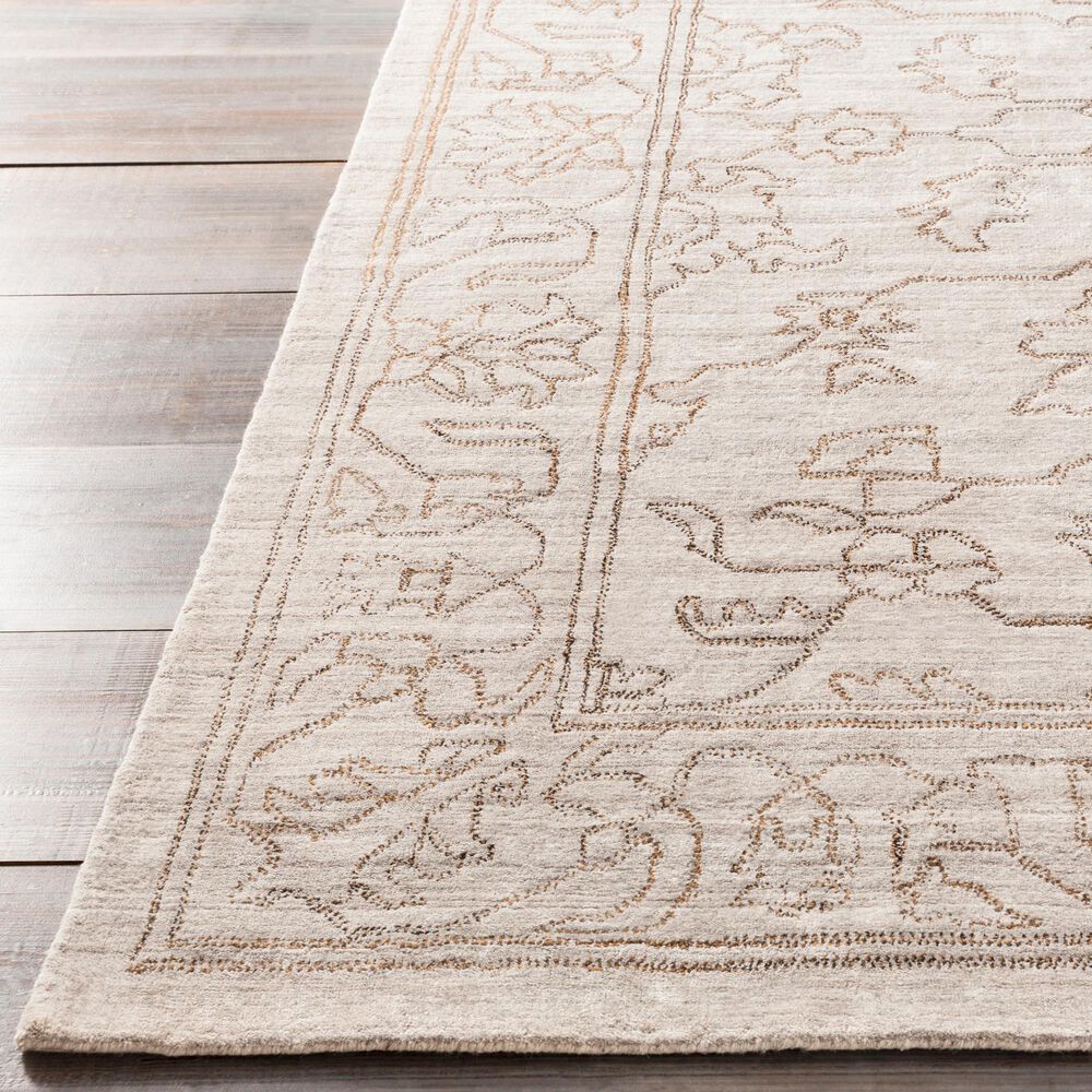 Surya Hightower 10&#39; x 14&#39; Light Gray, Medium Brown and Charcoal Area Rug, , large