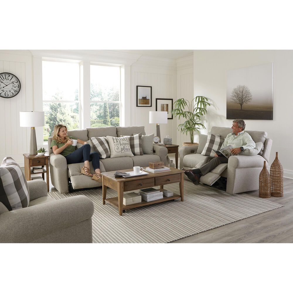 Catnapper Westport Power Glider Recliner in Bisque, , large