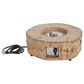Hearth and Haven Outdoor Propane Fire Pit with 30,000 BTU Output in Brown, , large