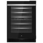 JennAir NOIR 24" Right Swing Built-In Under Counter Wine Cellar in Black, , large