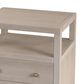 Butler Specialty Company Nora 2 Drawer Nightstand with Open Shelf in Antique Taupe, , large