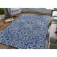 Feizy Belfort Navy 10" x 14" Area Rug, , large