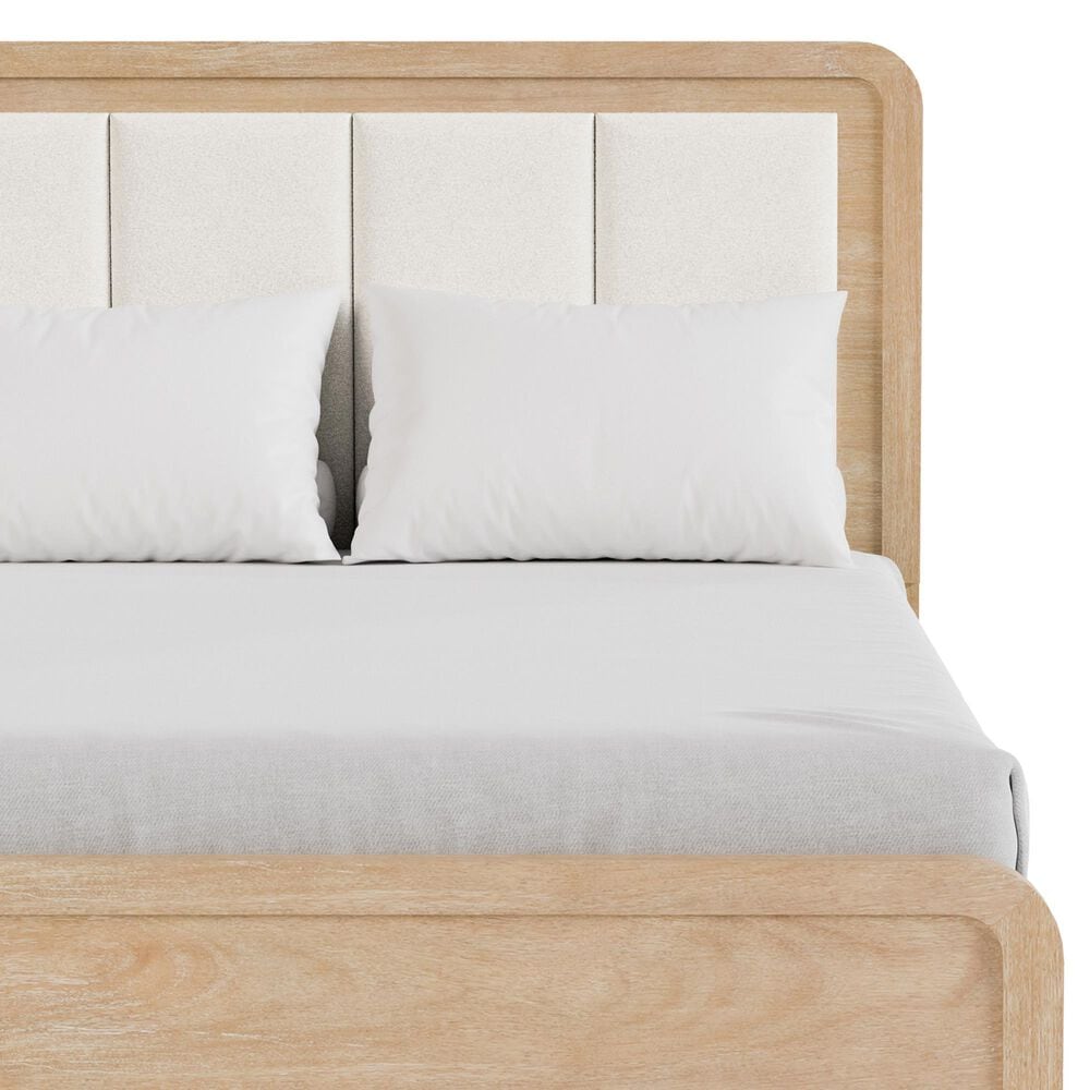Furniture of America Handforth King Panel Bed in Natural, , large