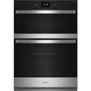 Whirlpool 30" Wall Oven Microwave Combo with Air Fry in Black Stainless Steel, , large