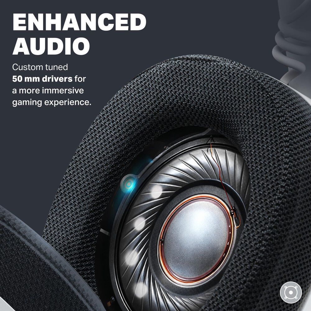 PowerA LucidSound LS500P Wireless Gaming Headset in White, , large