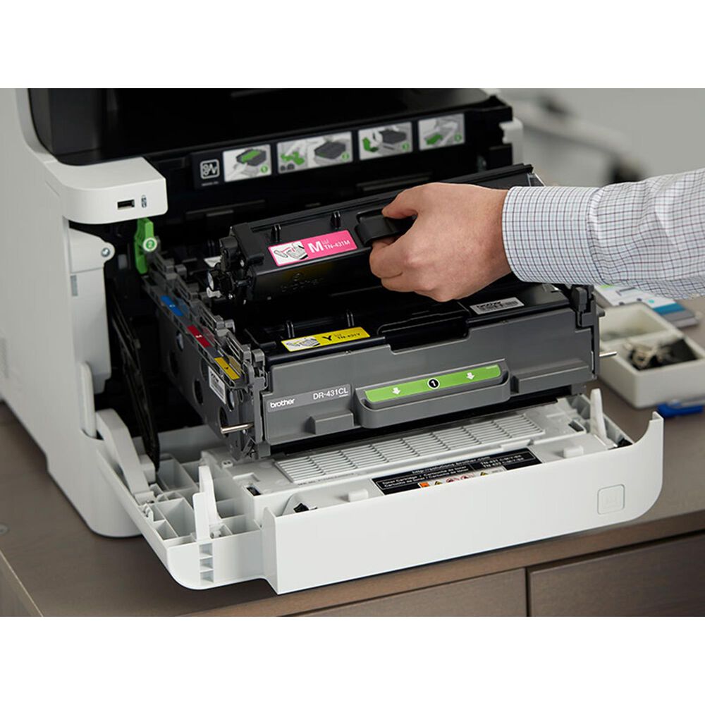 Brother Business Color Laser All-in-One Printer with Duplex Print, Scan, Copy and Wireless Networking, , large
