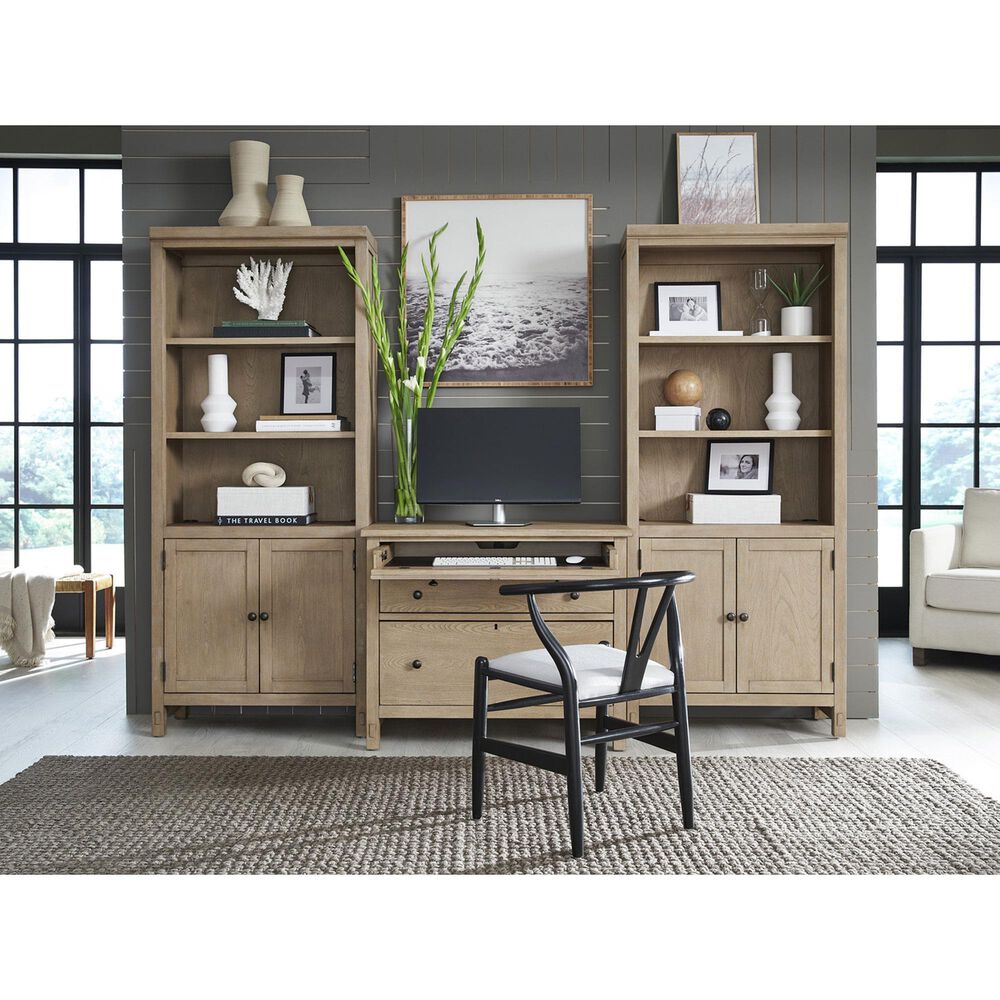 Riva Ridge Emerson Workstation Combo File in Light Elm, , large