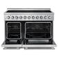 Forno Paolo 48" Freestanding Electric Range in Stainless Steel, , large