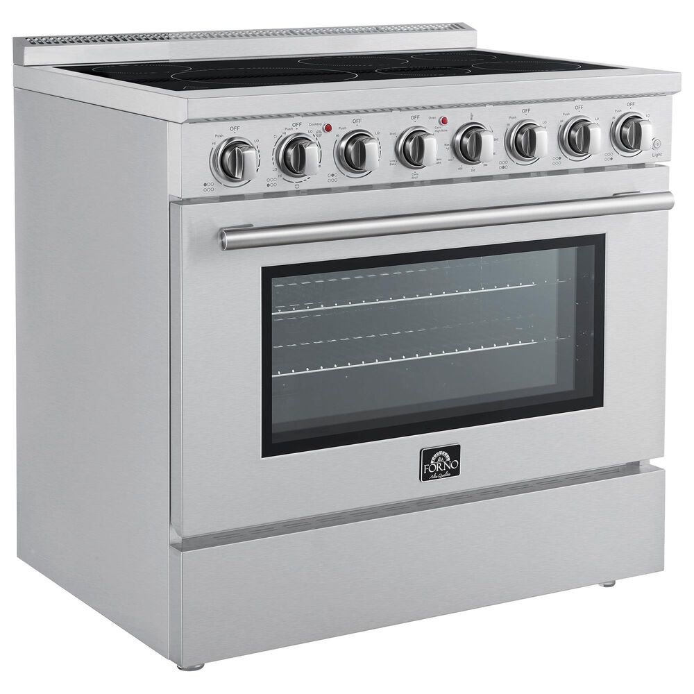 Forno Paolo 36" Freestanding Electric Range in Stainless Steel, , large