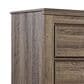 Ashley Juararo 5 Drawer Chest in Dark Brown, , large