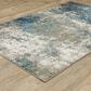 Oriental Weavers Venice Rimini 3"10" x 5"5" Blue and Beige Area Rug, , large