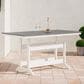 Ashley Transville Patio Counter Table in White and Gray, , large