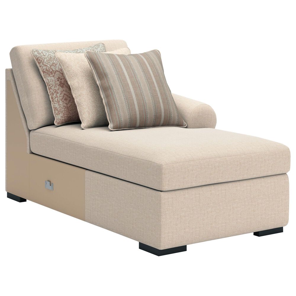 Ashley LadyMae 4-Piece Stationary Right Facing Sectional with Chaise in Twill, , large