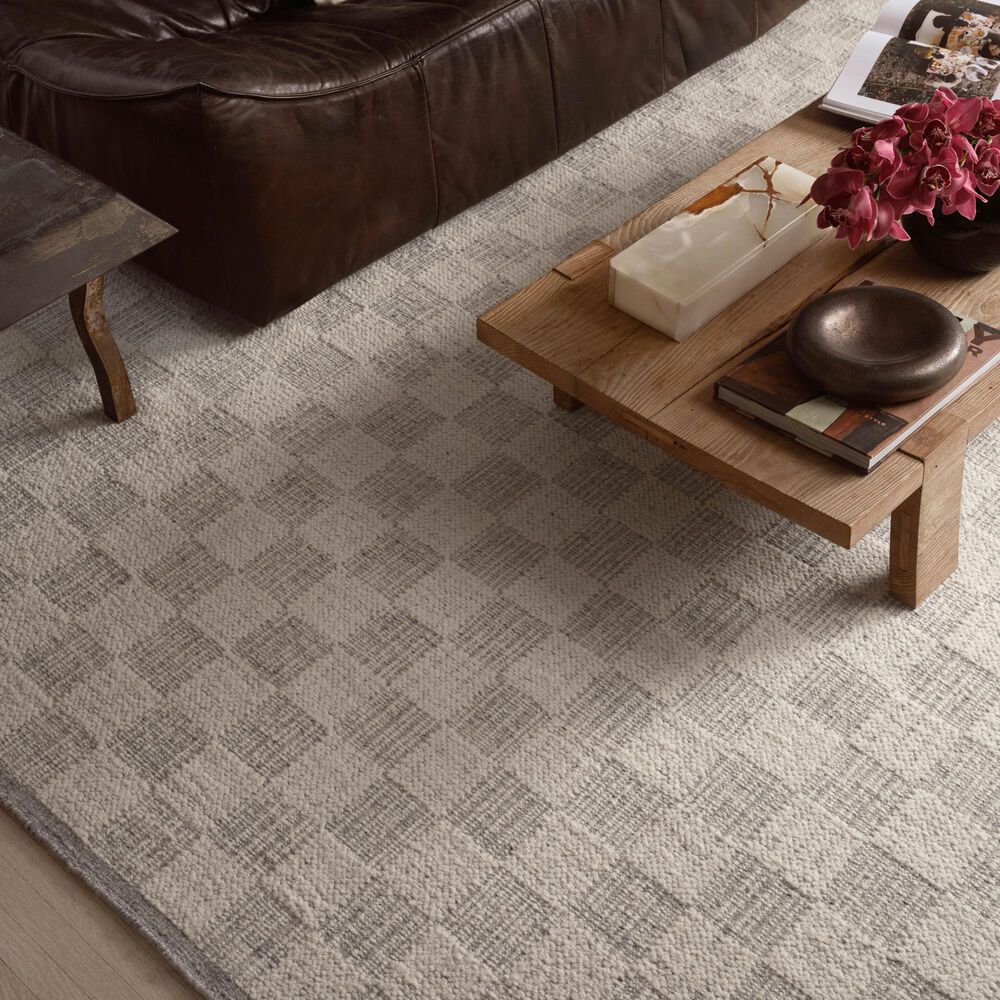 Loloi Knox Ivory and Sky 4&#39; x 6&#39; Area Rug, , large