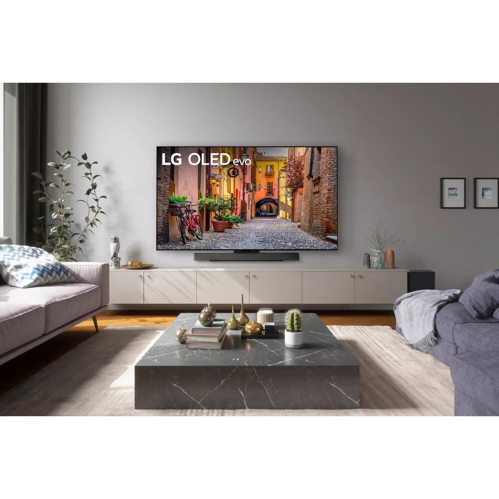 LG 83&quot; 4K OLED TV w/ Soundbar Sys, , large