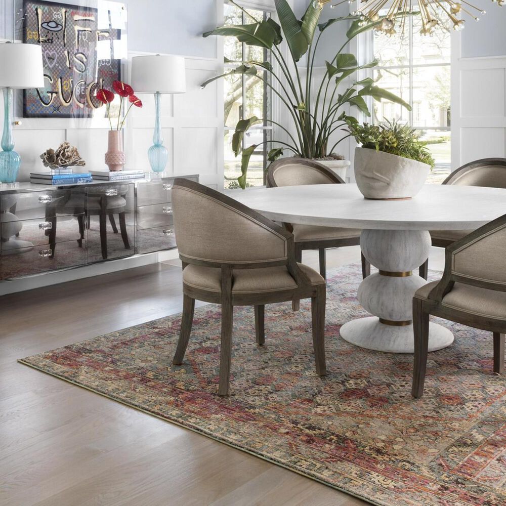 Loloi Javari JV-03 9&#39;6&quot; x 12&#39;6&quot; Slate and Berry Area Rug, , large
