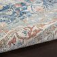 Nourison Quarry QUA11 5"3" x 7"3" Ivory and Blue Area Rug, , large