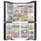 Samsung Bespoke Bespoke 22.5 Cu. Ft. 4-Door French Door Refrigerator in White Glass, , large