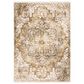 Oriental Weavers Maharaja Terrell 661C 9"10" x 12"10" Gold Area Rug, , large