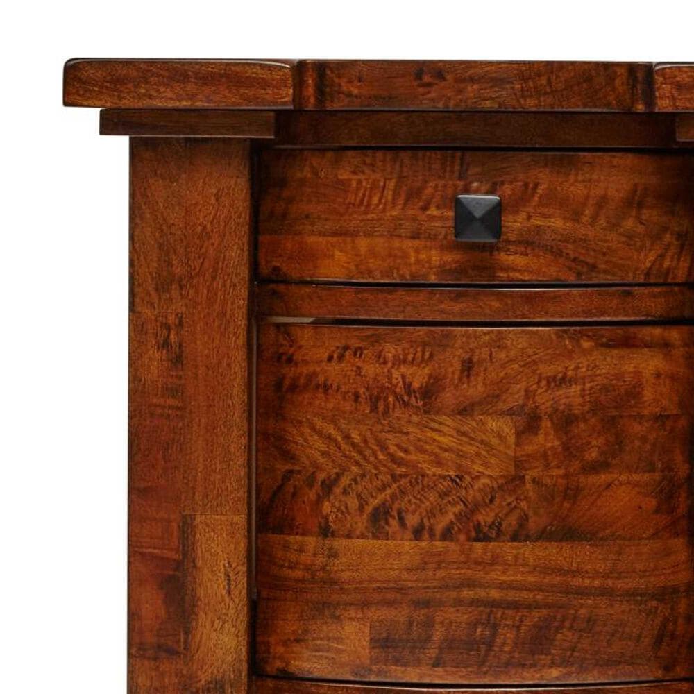Napa Furniture Design Whistler Retreat 3-Drawer Small Nightstand in Dark Mango, , large