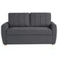 Lifestyle Solutions Galloway Convertible Sofa in Charcoal, , large