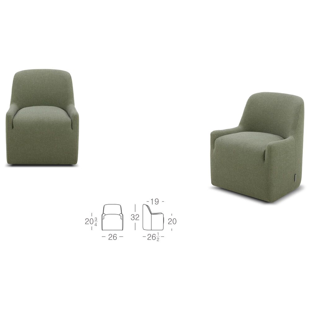 Kuka (Hk) Trade Co Lmt Motion Cruz Arm Chair in Marin Twig, , large