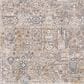 Surya Cardiff CDF-2310 Charcoal, Light Gray, Medium Gray, Camel and Blue 10" x 13"11" Area Rug, , large