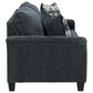 Ashley Abinger Stationary Queen Sofa Sleeper in Smoke, , large
