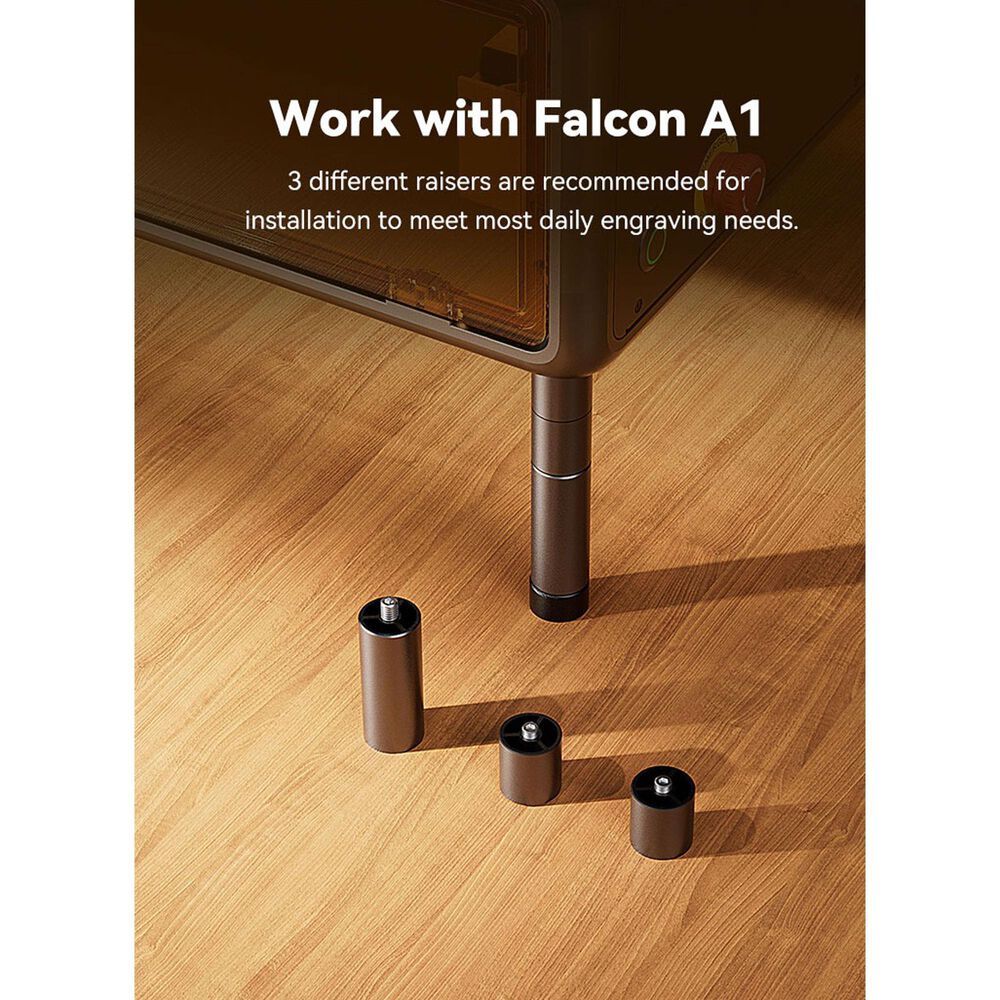 Creality 3D Technology Rotary Kit Pro Upgrade Package for Falcon A1 in Black, , large