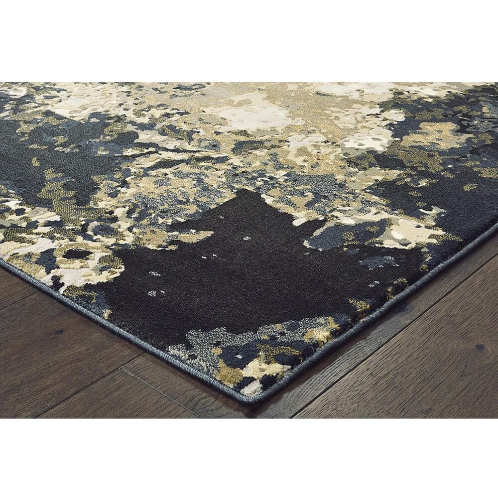 Oriental Weavers Bowen 1808Q 6&#39;7&quot; x 9&#39;6&quot; Navy Area Rug, , large
