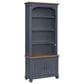 Legends Furniture Americana Bookcase Pier in Corduroy Blue, , large