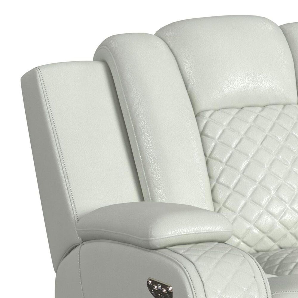 Mayberry Hill Carlo Power Reclining Sofa in Pebble Oyster, , large