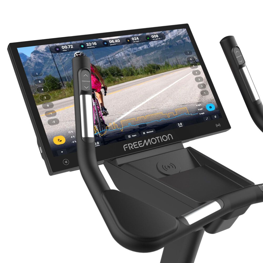 FreeMotion U24 Upright Bike in Black, , large