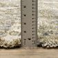 Oriental Weavers Aspen Gold and Grey 9"10" x 12"10" Area Rug, , large