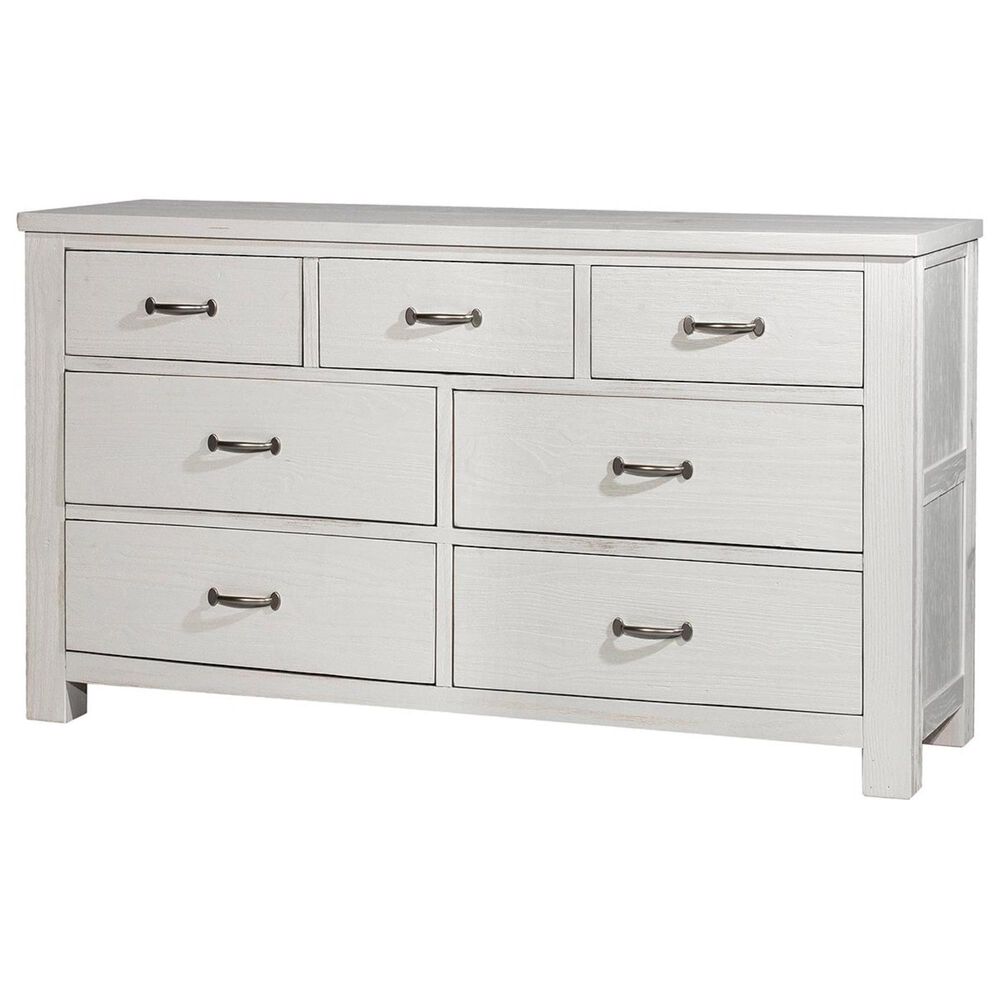Richlands Furniture Highlands 7 Drawer Dresser in White, , large