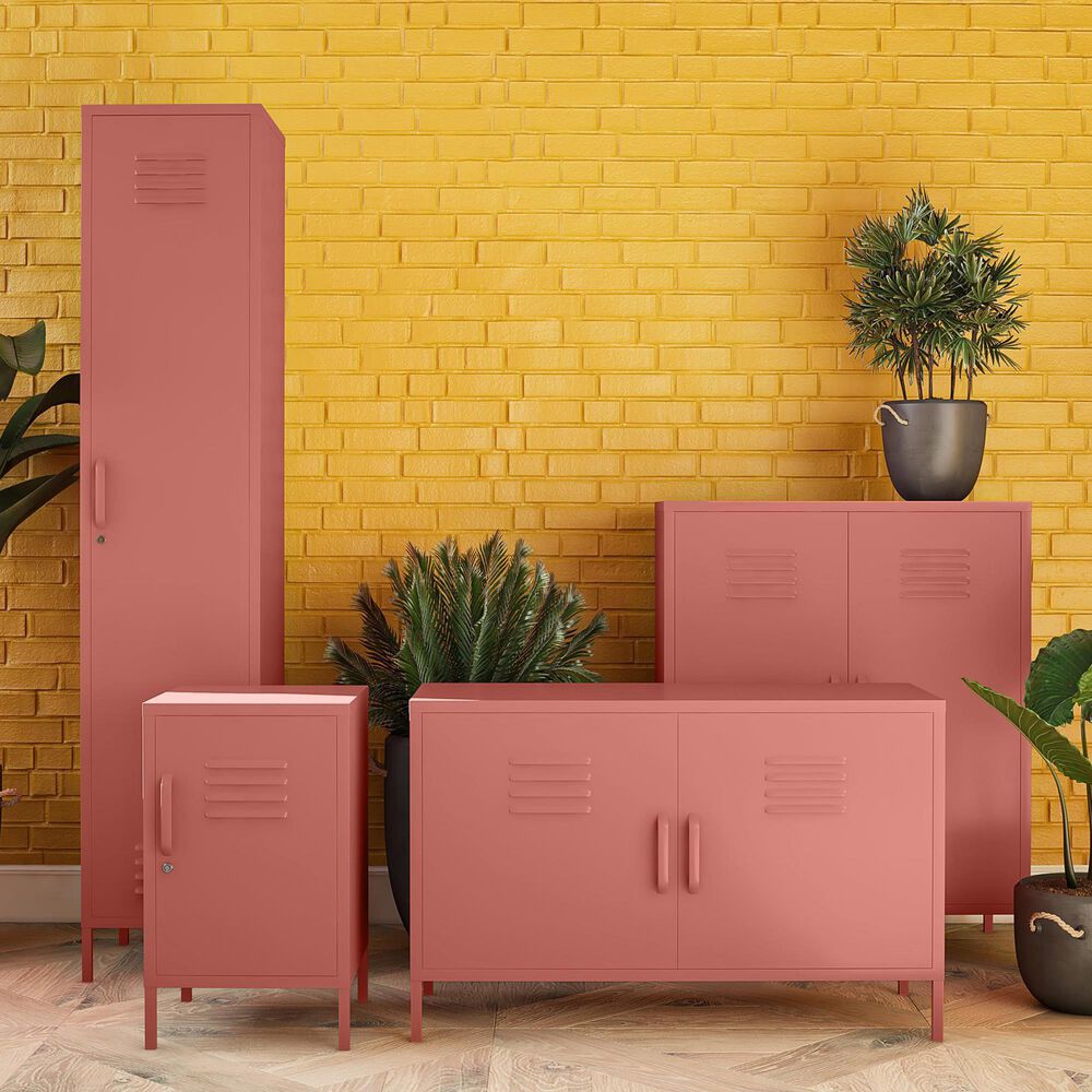 DHP Mission District Locker Storage Cabinet in Terracotta, , large