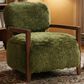 Furniture of America Lumir Long-Haired Accent Chair in Green, , large