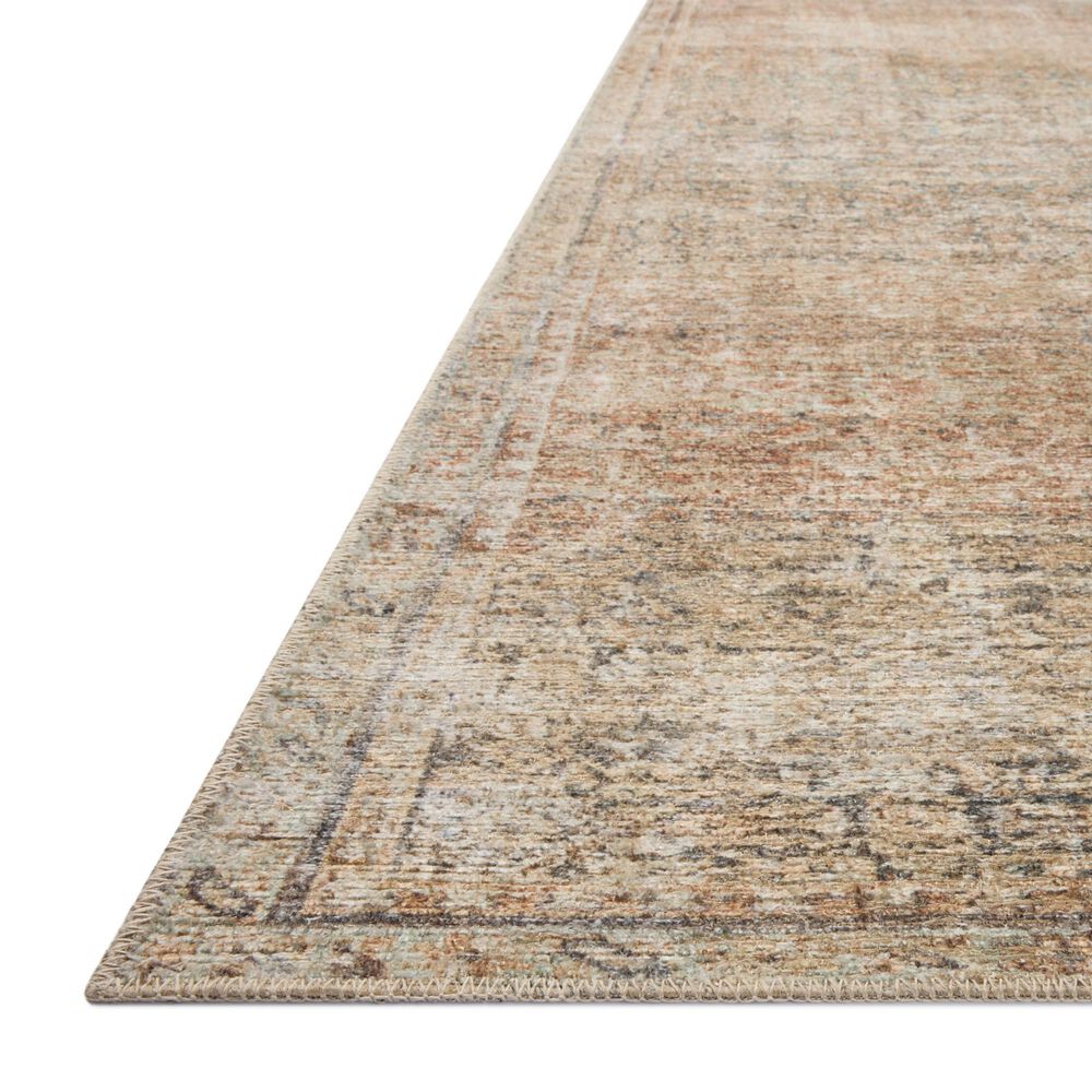 Amber Lewis x Loloi Cambria Ocean and Brick 5' x 7'6" Area Rug, , large