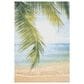 Safavieh Barbados Tropical Beach BAR560 3"3" x 5"  Gold and Blue Indoor/Outdoor Area Rug, , large