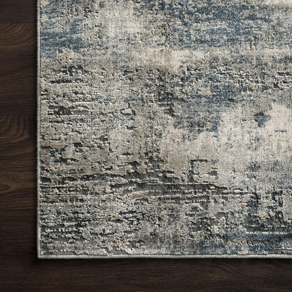 Loloi Cascade CAS-05 3&#39;7&quot; x 5&#39;7&quot; Ocean and Grey Area Rug, , large