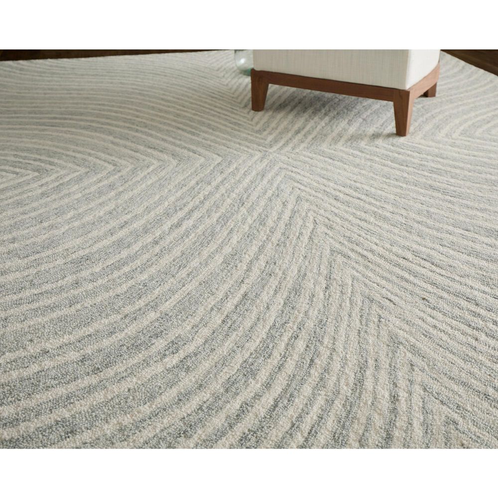 Feizy Wallace WAL8A41F Gray 9&#39; x 12&#39; Area Rug, , large