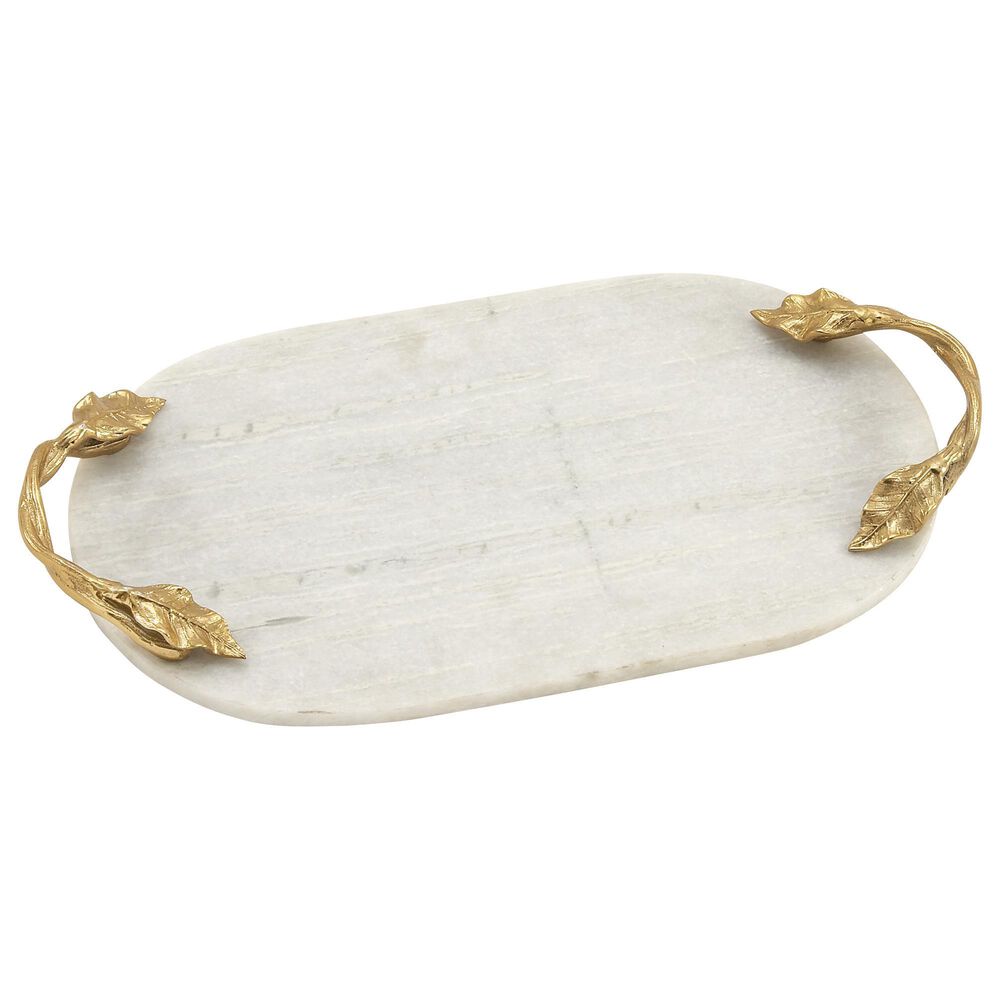Maple and Jade 20" Oval Tray, , large