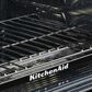 KitchenAid 2-Piece Kitchen Package with 30" Slide-In Smart Electric Range and 30" Over-the-Range Microwave Oven in PrintShield Stainless Steel, , large