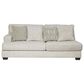 Signature Design by Ashley Rawcliffe 4-Piece Reversible L-Shaped Sectional Set in Parchment, , large