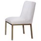 Sasha Lee Avalon Dining Side Chair in Gold Powdercoat, , large